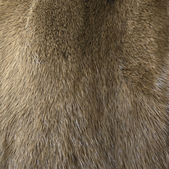 Vintage 100% Mink Heavy Weight Coat sz estimate Medium - Picture 10 of 10